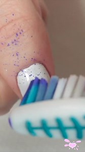 How A Toothbrush Can Help You Do Nail Art #nailart | cutepolish