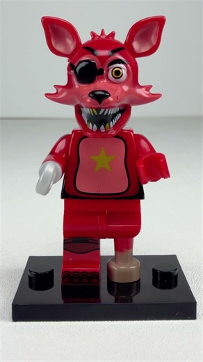 Foxy Minifigure Build 🏴‍☠️ The Red Pirate Fox Returns! #fypyoutube