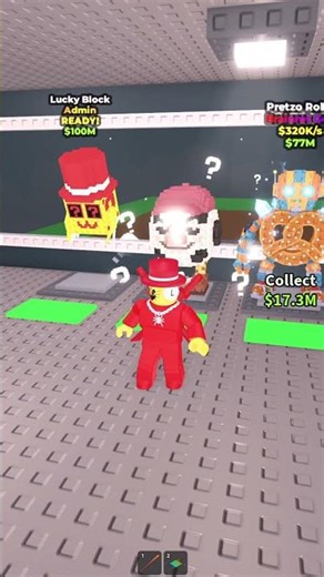 I STOLE Pretzo Robo 😱 Crazy Lucky Block #cutebabies #roblox