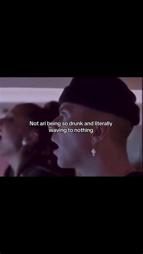 Ariana Grande drunk waving to nothing — viral moment explained