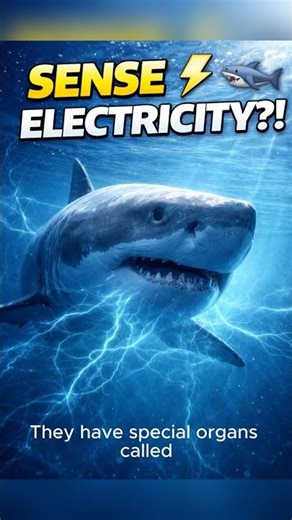Sharks Have an Electric Sense?! ⚡🦈