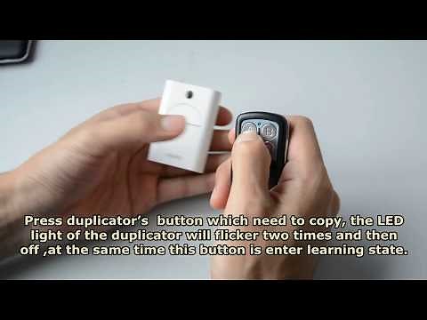How to copy a FAAC XT4 RC 433.92mhz with YET019-D4