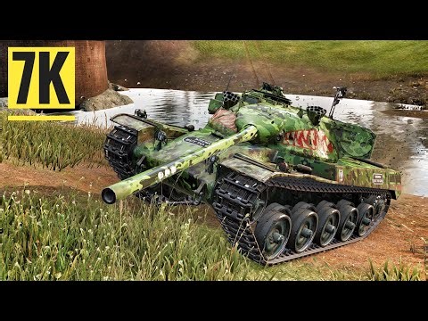 THE MACHINE 7K Damage WoT Console Gameplay