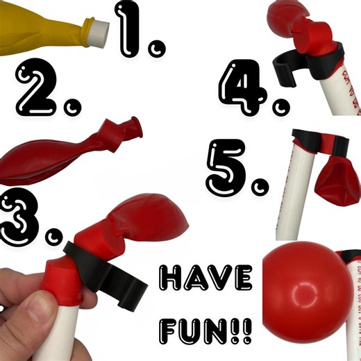 Balloon Horn Kit, DIY Sound Machine, STEM Toy, No Tools Needed - Etsy