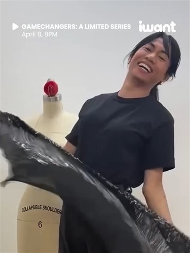 From sketches to statements. 🧵✨ Join us as we go behind the seams with runway royalty Veejay Floresca and witness how she's stitching a new future for fashion. Catch the full story in #GAMECHANGERS: A Limited Series this April 8, 8PM on iWant! Subscribe now to watch. #iWant #TheHomeOfFilipinoFeels #ABSCBNPR