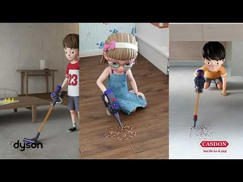 Dyson Cord-Free Vacuum | Interactive Toy Dyson Vacuum for Children Aged 3+