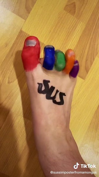 #amongus #toes #foot #amongustoes #toepicsnotforsale #sus #sussybaka #sussyimposter #fyp #notfyp #18pluz #thehub #deeznutsarethebest