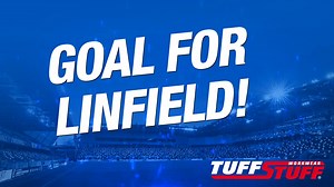 GOAL: Linfield 3-0 KF Vllaznia (Jack Scott 75') | Linfield Football Club (Official)