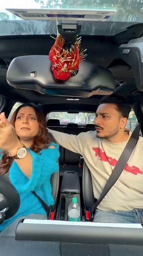 When she drives😂 #comedy | Vihaann09