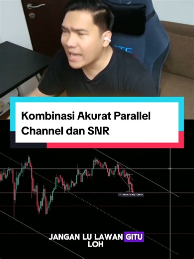 Kombinasi akurat parallel channel dan SNR untuk Trading #xbangran #rantradeacademy #trandingvideo #viral #trending