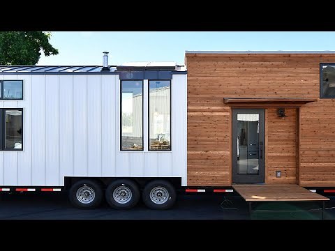 32-ft Absolutely Stunning Kootenay Tiny House by Tru Form Tiny