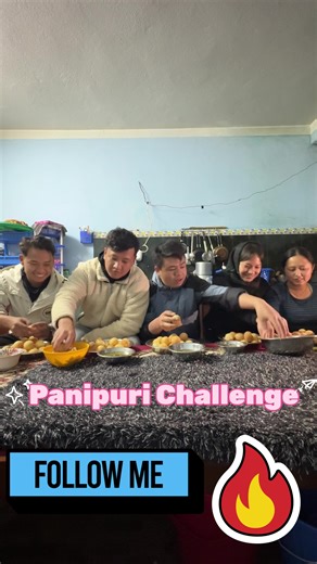 Enjoy the Paanipuri Challenge with Friends
