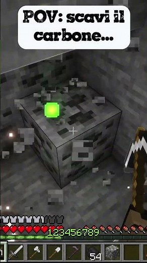 POV: You dig coal... #minecraft #minecraft #meme #funny #games