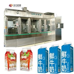 [Hot Item] High-Speed Milk Filling Machine with Automatic Cap Sealing