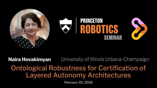 Princeton Robotics Seminar - Naira Hovakimyan | Princeton Robotics
