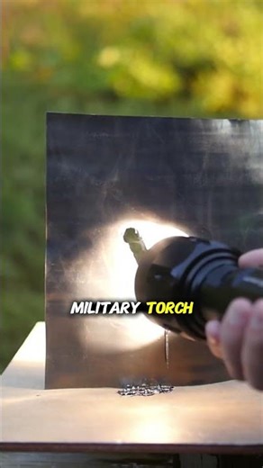 "Insane 150W Flashlight – Can Melt Metal & Start Fires!"