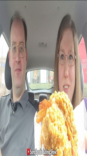 SongByrd ASMR on Instagram: "Since the new @kfc doubledown sandwich came out today, we decided to review it and we both simply loved it! We think that it should be a permanent item on the menu, although it's sadly limited time. Have you tried the sandwich yet? Video to come tomorrow on the eating show📹 #foodie #kfc #chickensandwich #foodreview #fastfood #mukbang #eatingshow"