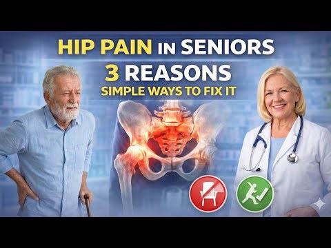 Hip Pain in Seniors Over 60 | 3 Common Causes and Simple Ways to Fix It