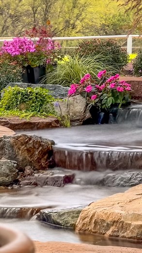 Recreational Pond with a gorgeous Mountain View.  #arizonaaquascapes #aquascape #arizona #pond #waterfall #artist #beforeandafter #landscape #nature #mountains | Arizona Aquascapes | Facebook