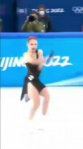 "Cruella by Alexandra Trusova Beijing Olympics free skate."