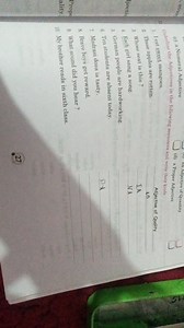 (c) a Numeral Adjectivean Adjective of Quantity(d) a Proper A... | Filo