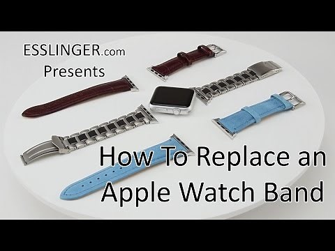 How To Replace & Customize Apple Watch Bands Add Custom Strap
