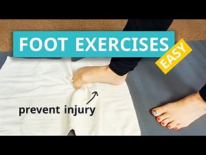 Easy Foot Exercises You Can Do At Home! (Physical Therapy And Injury Prevention)