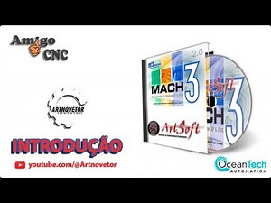 Como usar o mach3 cnc pela primeira vez. How to use mach3 cnc for the first time.