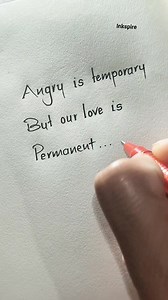 19K views · 518 reactions | Love is permanent . . . #fbstylelife #love #handwriting #usa | Inkspire | Facebook