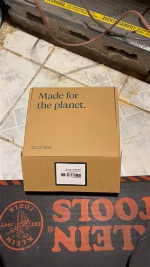 INDOOR AIR QUALITY on Instagram: "Ecobee intall step by step"