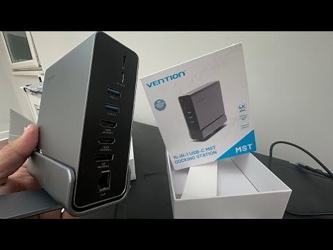 Unboxing Vention 15 in 1 USB-C MST docking station