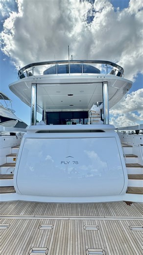 The art of sea travel, perfected by Azimut on the Fly 78 #yachts #boats #yachting #winterwonderland | MarineMax Yachts