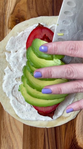Delicious BLT Wrap Recipe with Creamy Ranch Dressing