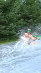Lawn mower Slip n' Slide! | CboysTV