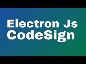 What is CODE SIGNING | Importance of code sign | Code sing in electron js