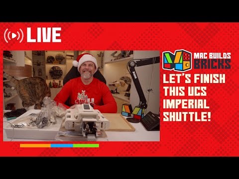 Merry Christmas! Mac Builds Out UCS Imperial Shuttle Set# 10212 Episode #4!