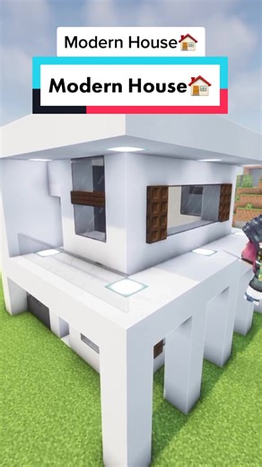 Modern House Design Minecraft Tutorial