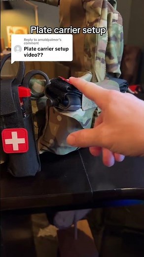 Tactical plate carrier setup for veterans and patriots #platecarrier