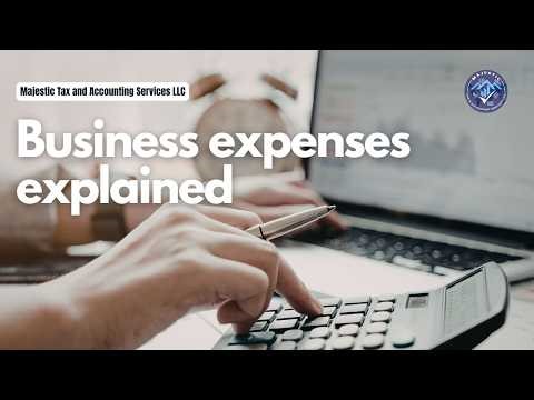 Business expenses explained