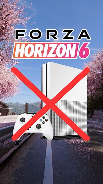 Xbox One CANNOT play Forza Horizon 6!