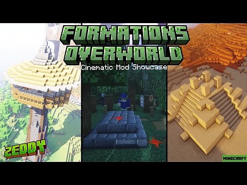 Formations Overworld: Discover New Structures in Minecraft! Cinematic Mod Showcase [Up to 1.21]