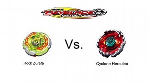 Beyblade Cyclone Herculeo Vs. Rock Zurafa