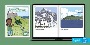 Landforms Early Emergent Reader eBook