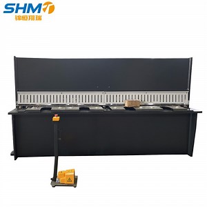 [Hot Item] Heavy Duty Sheet Metal Hydraulic Shearing Machine for 6mm Thickness Plate Cutting
