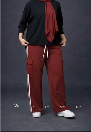 Seluar Cargo Wanita 4 Poket yang Simple dan Stylish