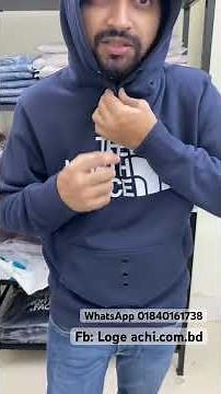 The north face hoodie navy blue colour