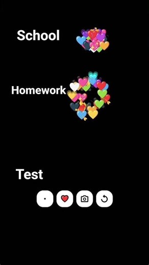 school vs homework vs test
