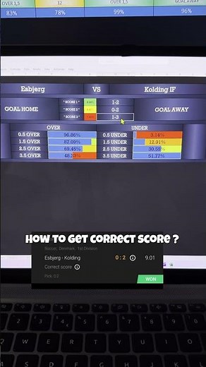 How to Get Correct Score Predictions – Easy Football Betting Tip! ⚽