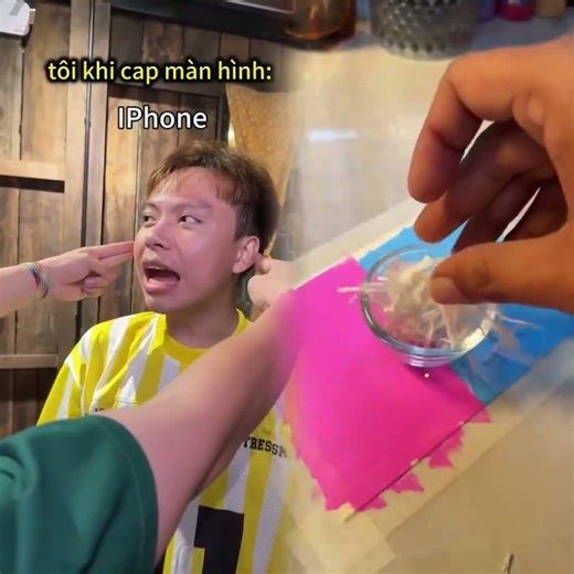 Me When Cap Android vs Iphone Screen Little Fox #caonho #shorts #funny #trending#comedy#fyp#fu