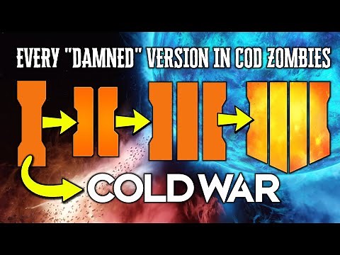 Every Version of "DAMNED" in COD Zombies [Black Ops, BO2, BO3, BO4 and Black Ops Cold War Zombies]